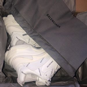 BALENCIAGAS Triple S All Logo Sneakers